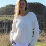 Newport Cardigan | Ivory - Cardigan