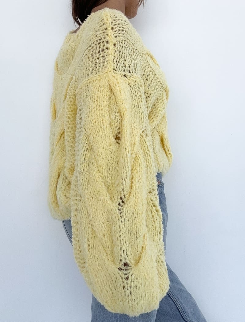 Nonna Sweater | Banana - Sweaters