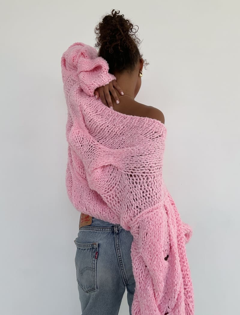 Nonna Sweater | Bubblegum - Sweaters