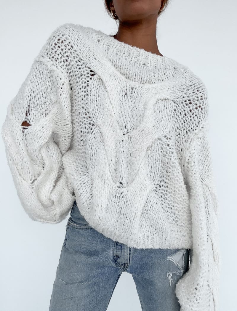 Nonna Sweater | Ivory