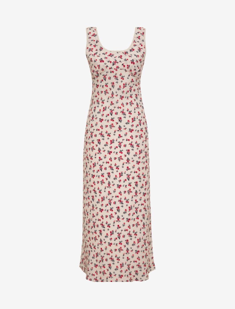 North Country Dress | Americana Floral - Midi Dress