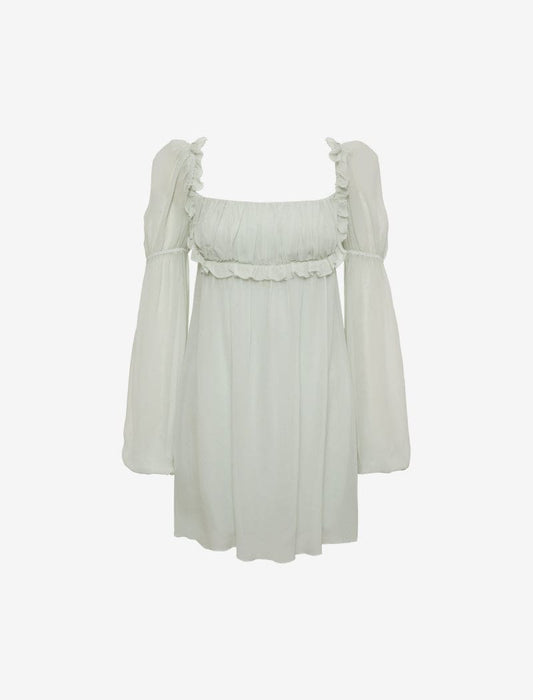 Only You Mini Dress | Sage - Mini Dress