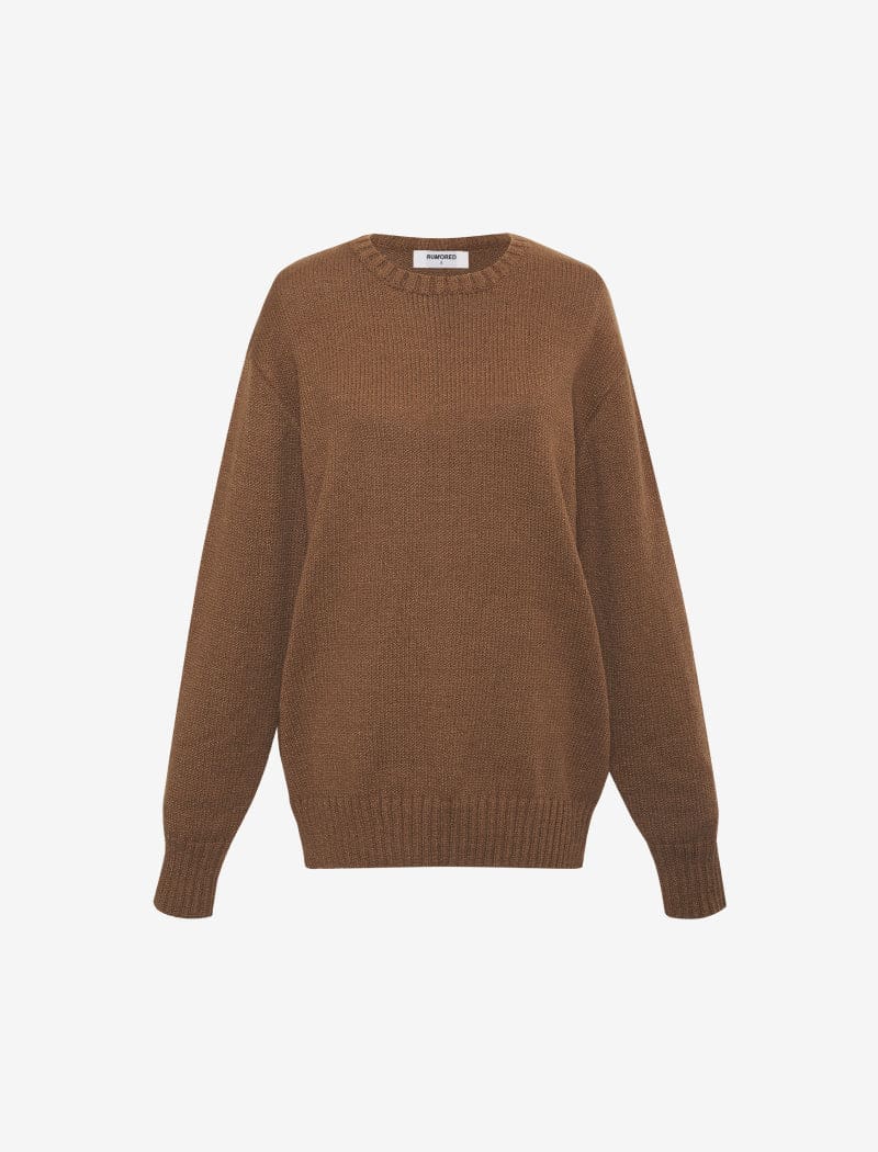 Park City Sweater | Camel - Knitwear
