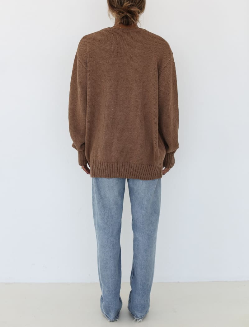 Park City Sweater | Camel - Knitwear