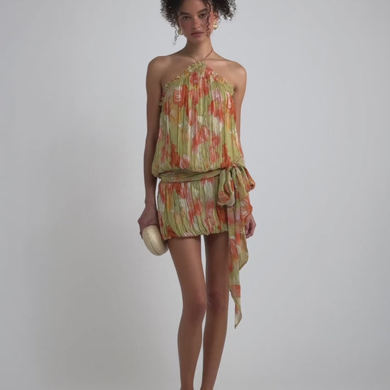 Caliente Mini Dress | Botanical Sunrise