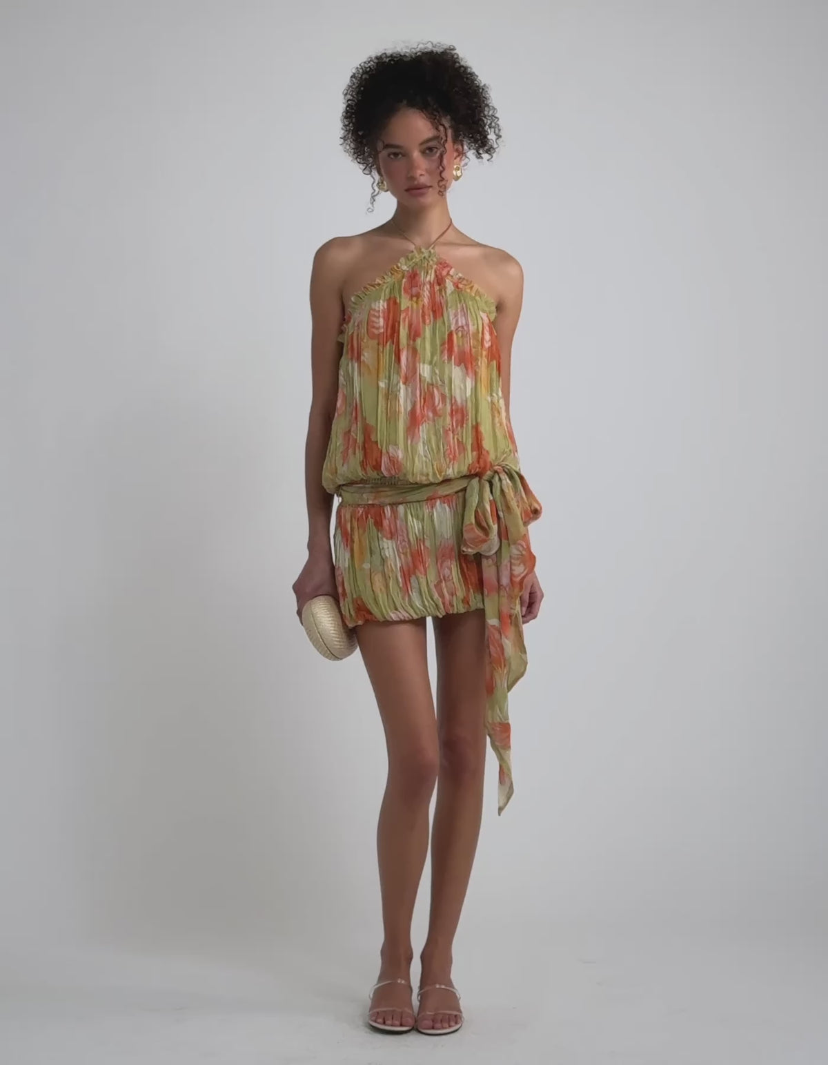 Caliente Mini Dress | Botanical Sunrise