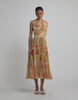 Boulevard Midi Dress | Botanical Sunrise
