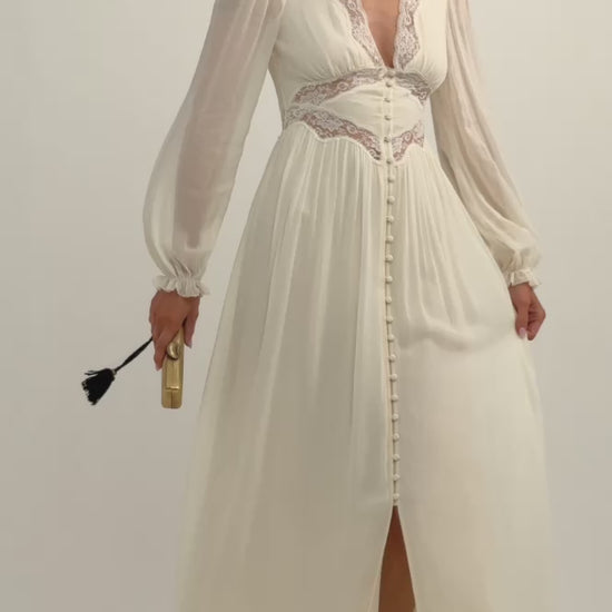 Promise Maxi Dress | Ivory