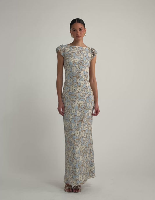 Moonlit Maxi Dress in Nouveau Vine