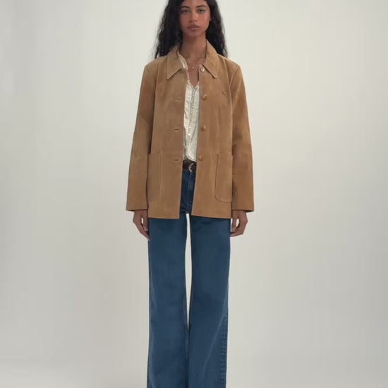 Yellowstone Jacket | Saddle Suede