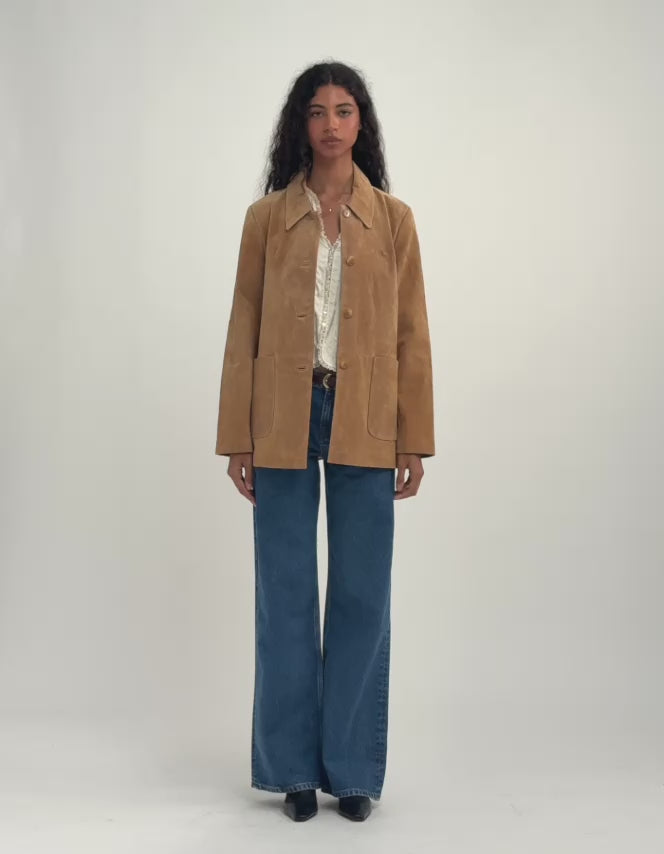 Yellowstone Jacket | Saddle Suede