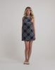 Lennon Mini Dress | Midnight Tartan