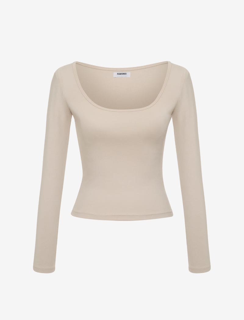 Prima Long Sleeve Top | Dune - Long Sleeve