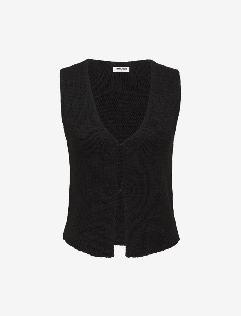 Prince Street Top | Black - Vest