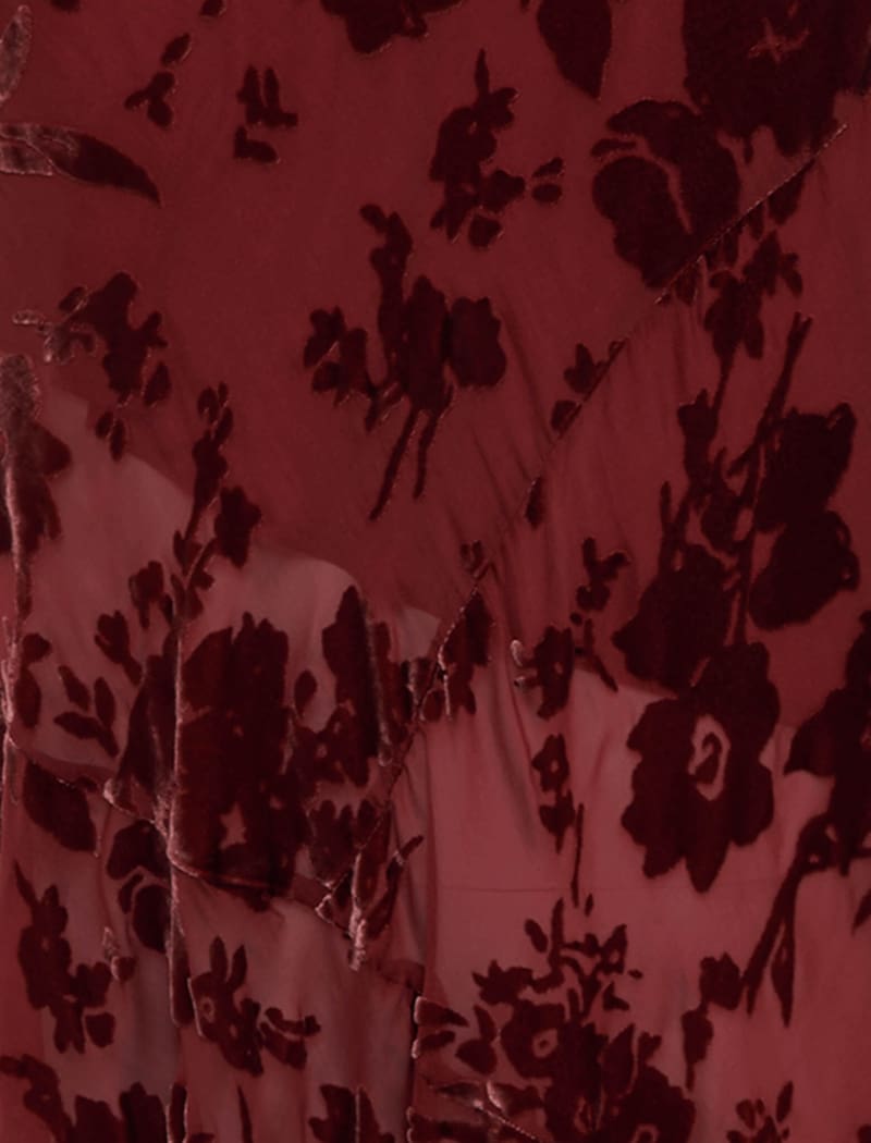 rumored santeria maxi dress Santeria Maxi Dress | Crimson Devore | Size S