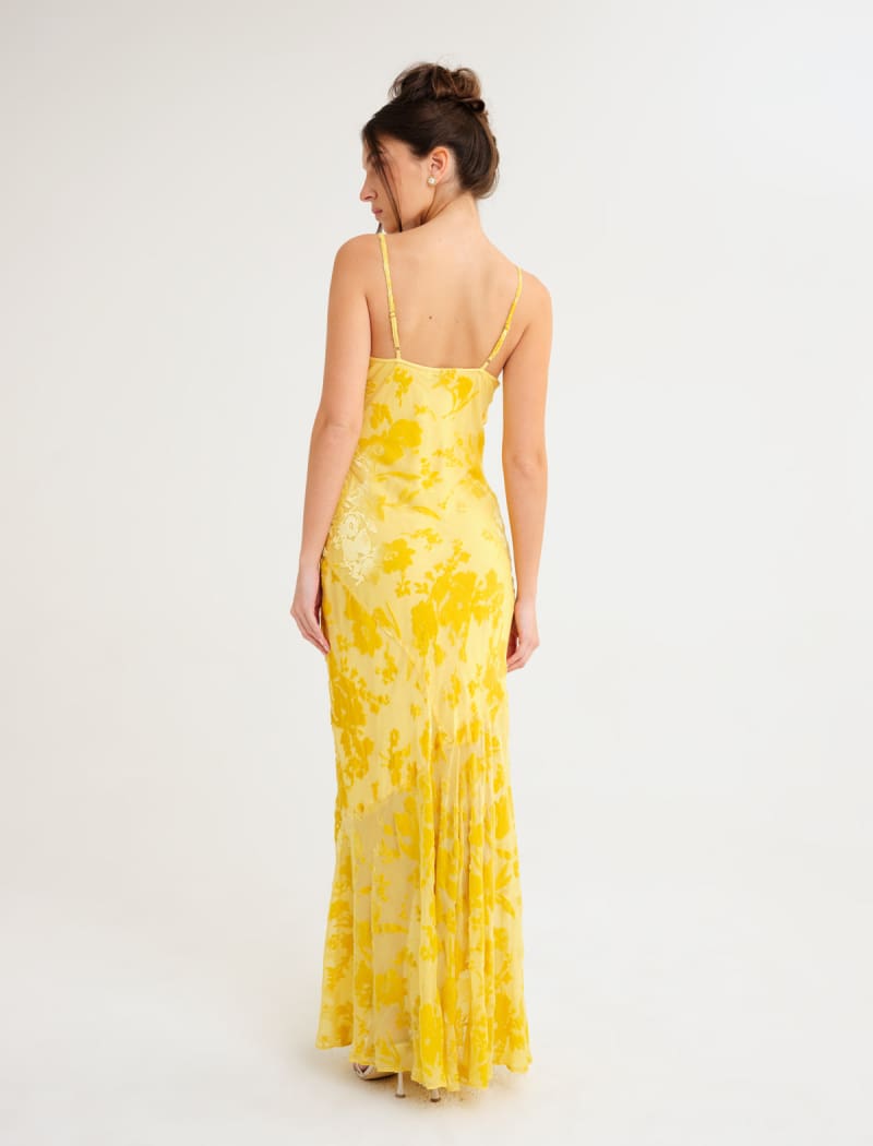 Santeria Maxi Dress - Limoncello