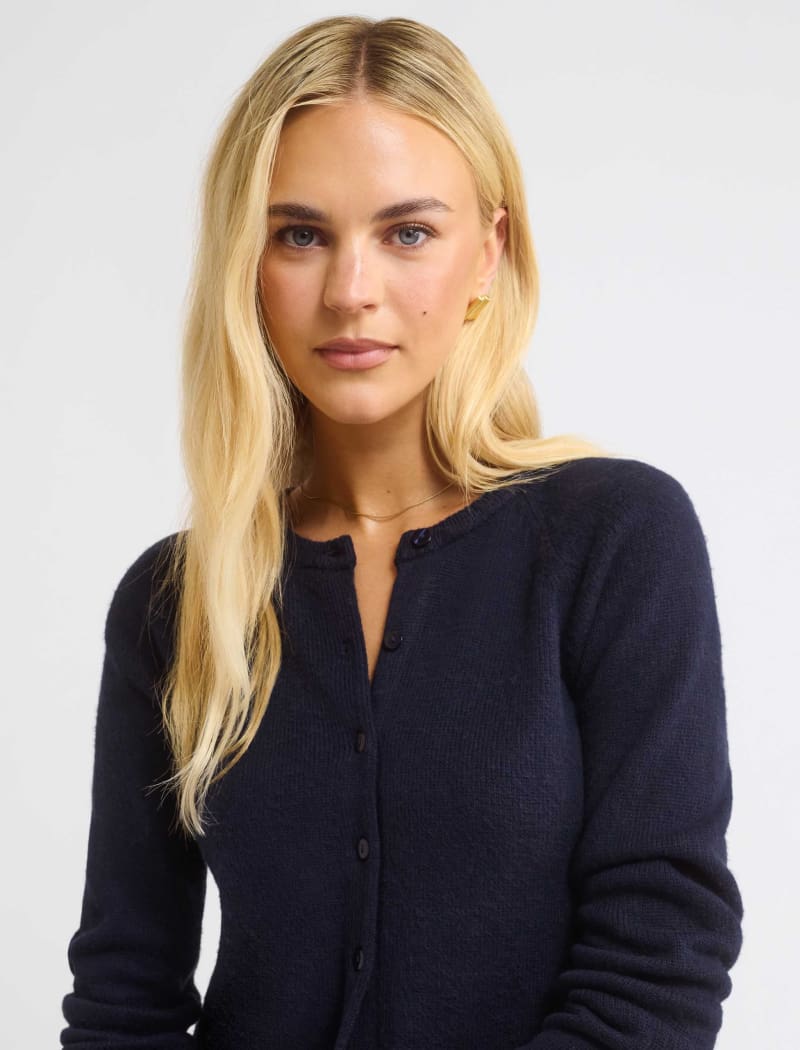 Seabrook Cardigan | Navy - Cardigan