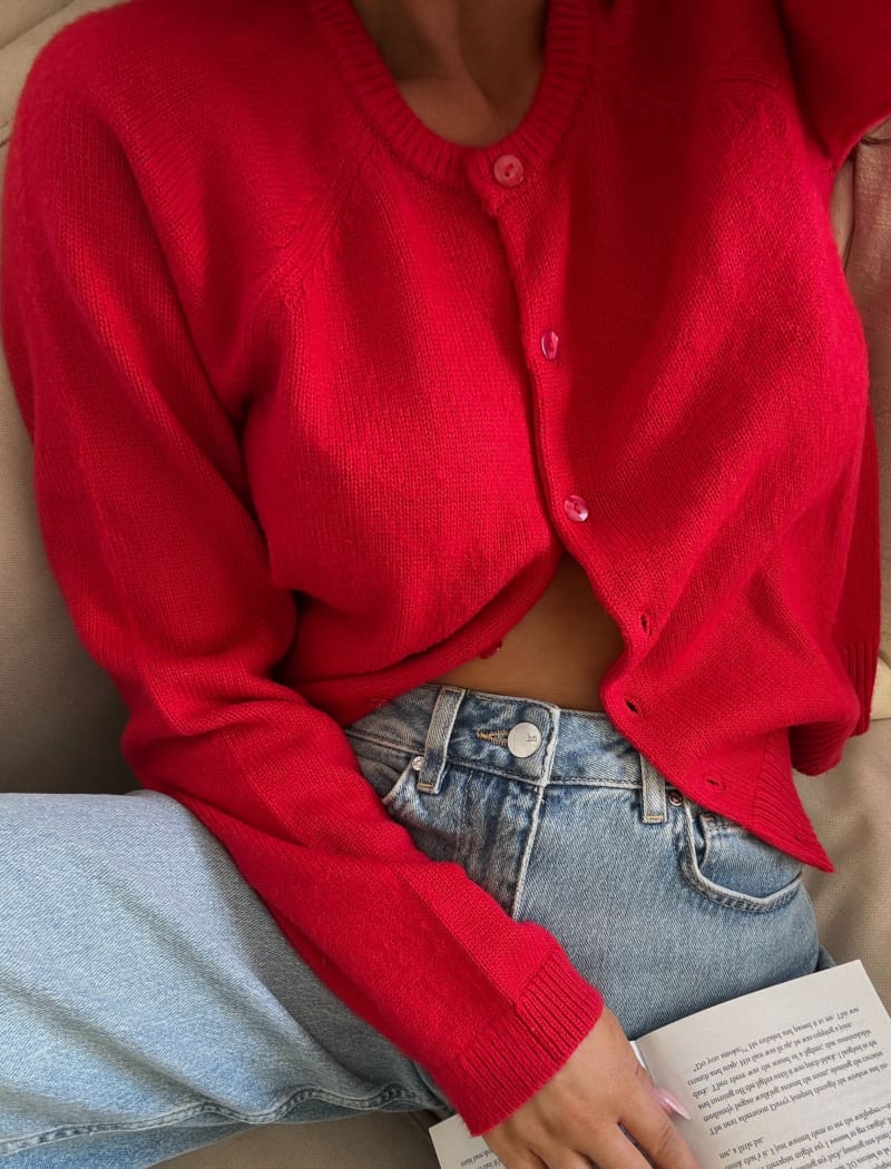 Seabrook Cardigan | Rose - Cardigan