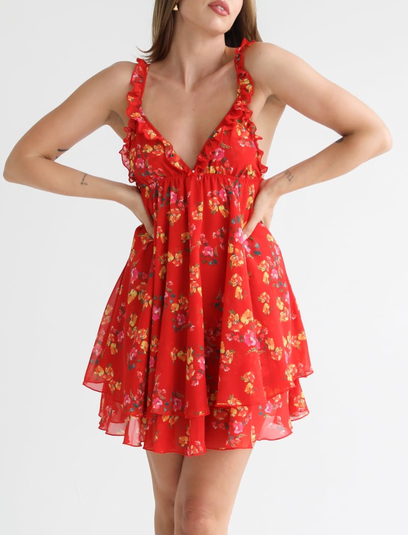 Secret Garden Mini Dress | Havana Bloom - Mini Dress