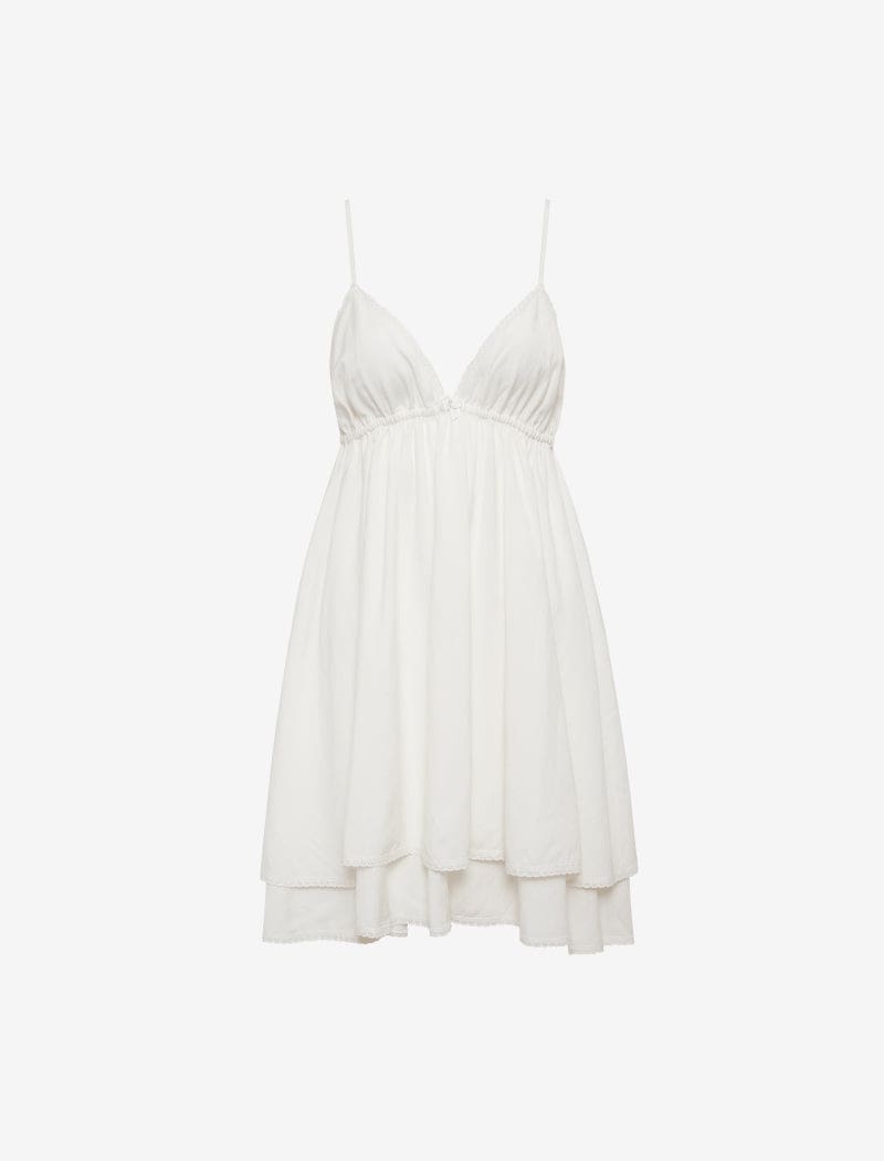 Shoreline Mini Dress | White