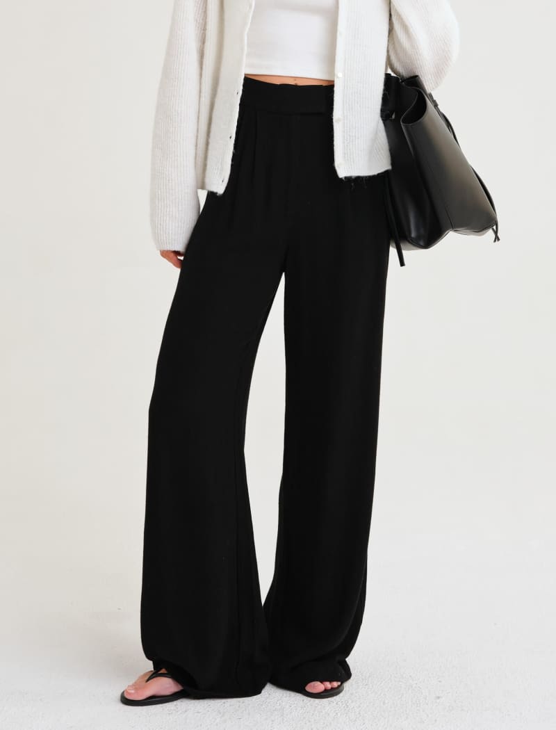 Shoreside Trouser | Black - Trouser