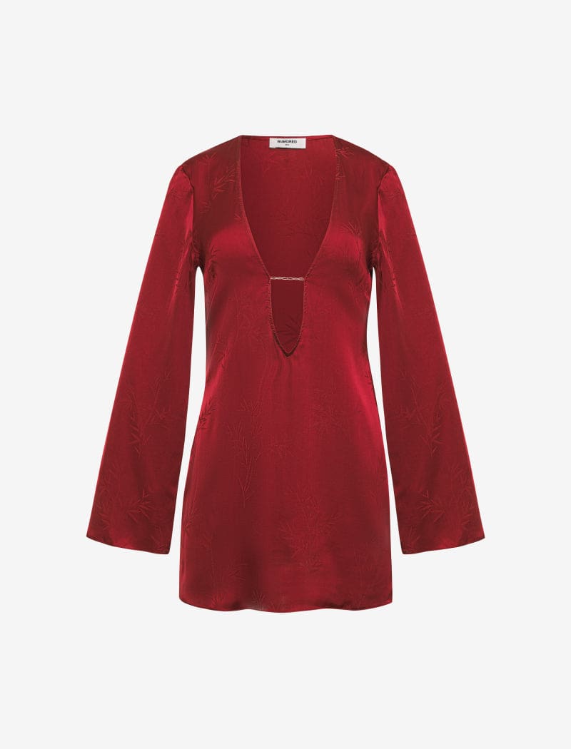 Sterling Mini Dress | Crimson Bamboo - Mini Dress