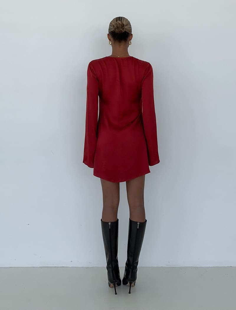 Sterling Mini Dress | Crimson Bamboo - Mini Dress