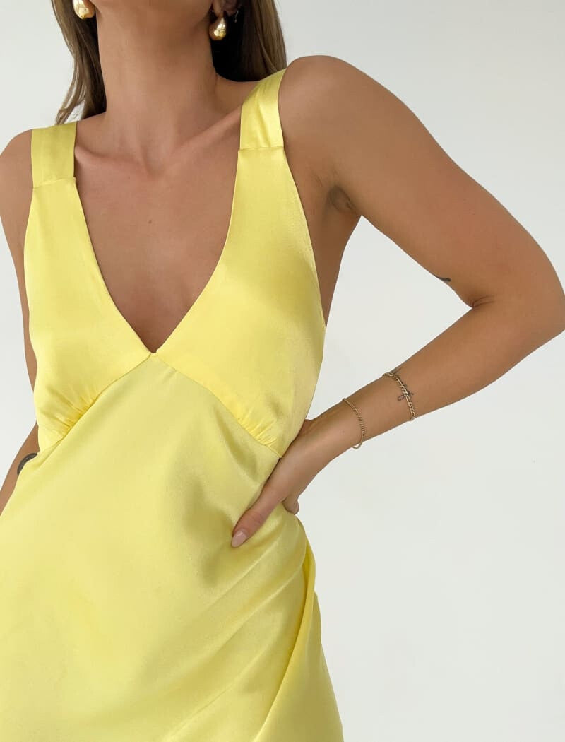 Sunset Strip Maxi Dress | Meringue - Maxi Dress