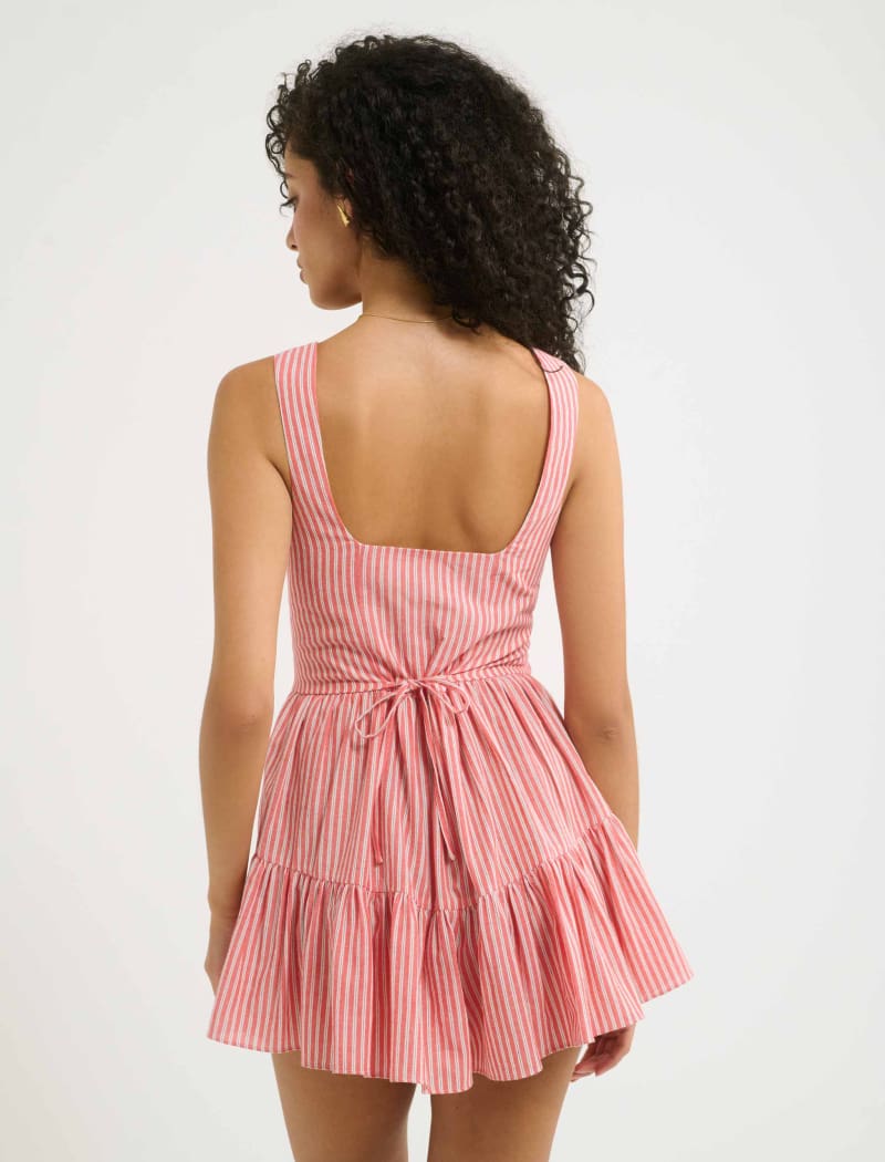 Sunwashed Romper | Sundown Stripe - Romper