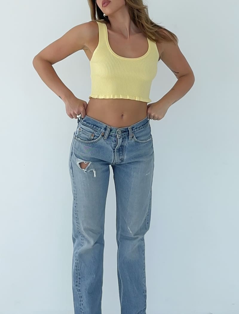 Sweet Dreams Tank | Yellow - Camis and Tanks