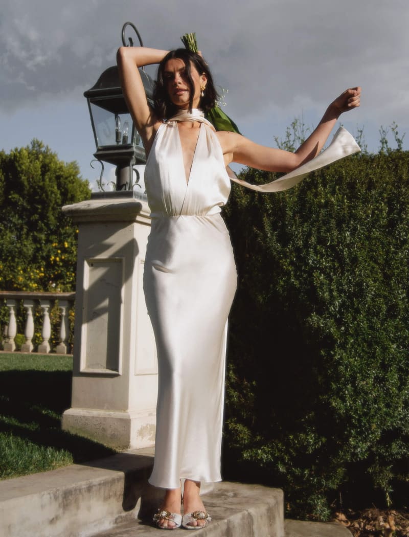 Thelma Midi Dress | Ivory - Midi Dress