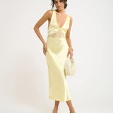 Vanity Midi Dress | Buttercream - Midi Dress