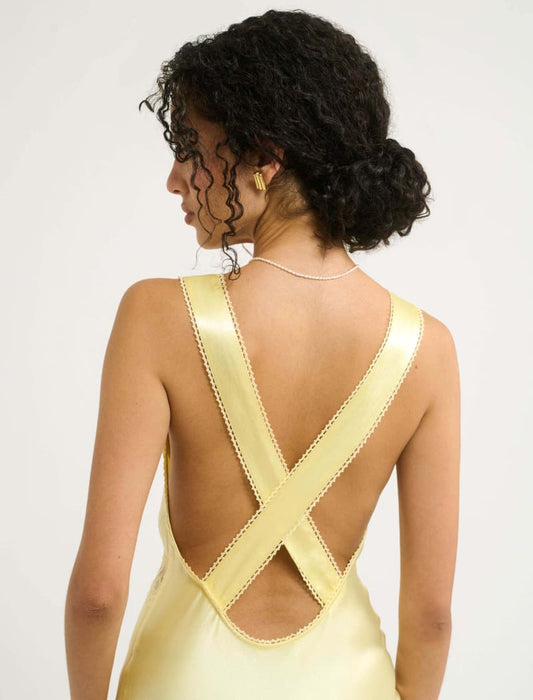 Vanity Midi Dress | Buttercream - Midi Dress