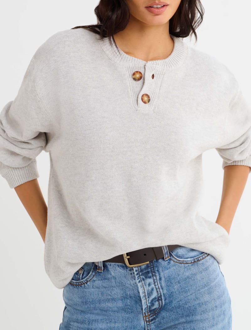 Rumored Varsity Henley - Oat