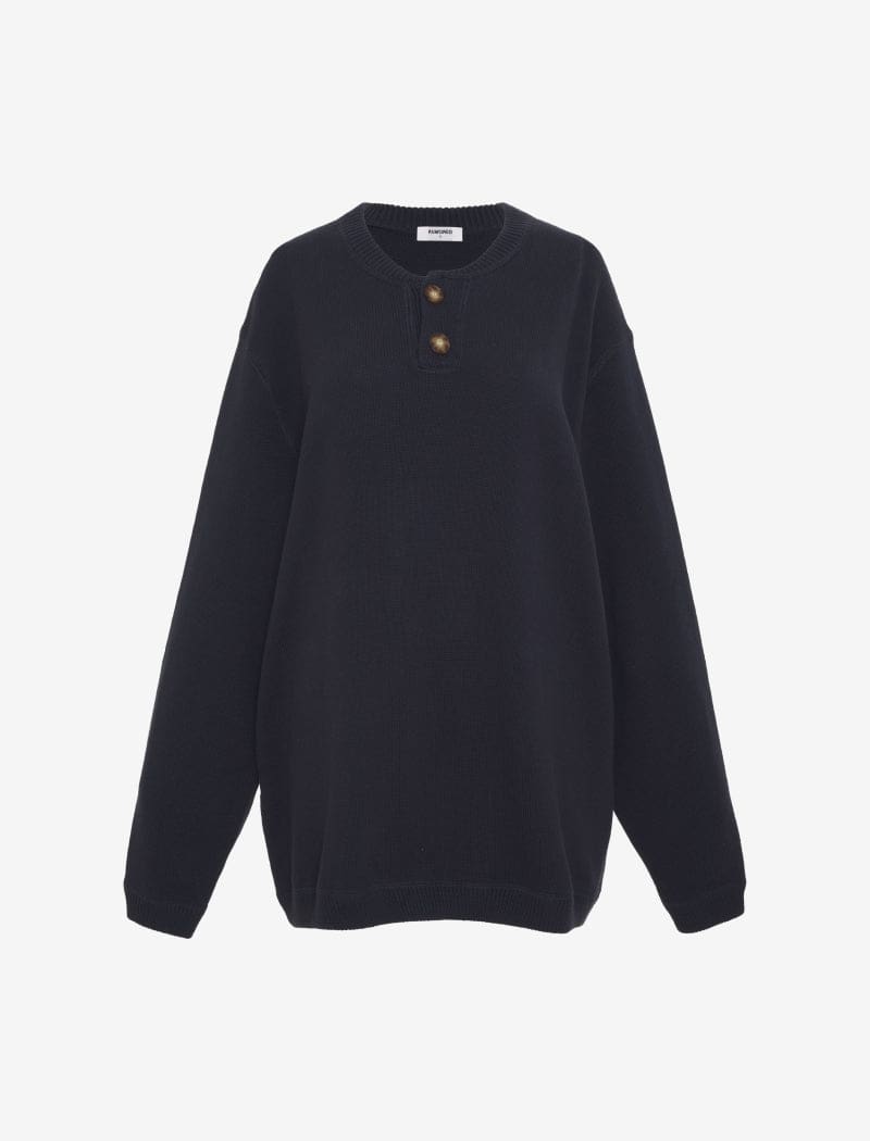 Sweat Henley Femme Joules – Noir – Taille 12 – 1/2 Zip – Polaire Légère