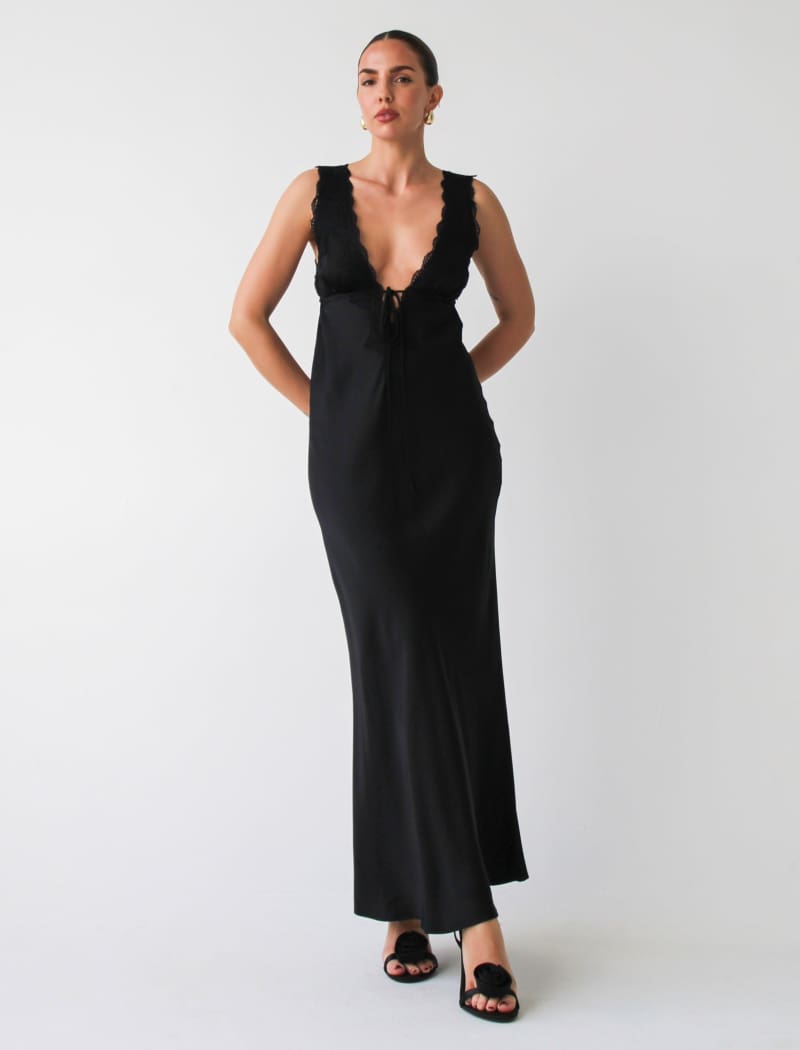 Venice Maxi Dress | Black