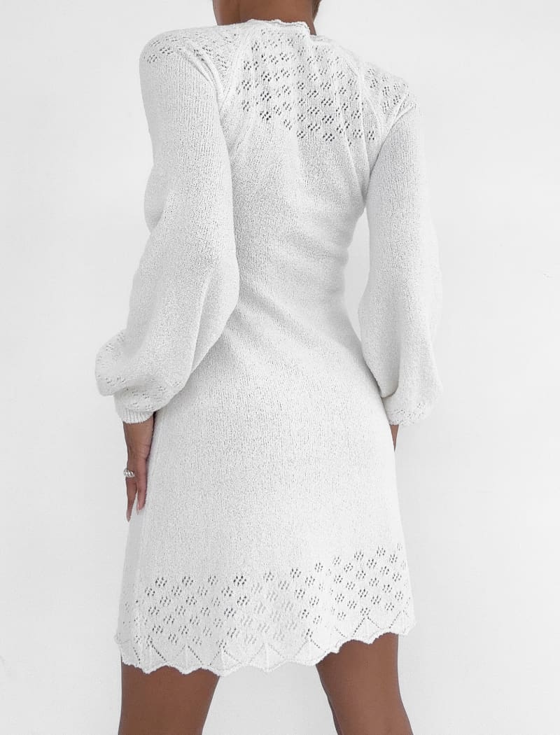 Vermont Mini Dress | White - Mini Dress