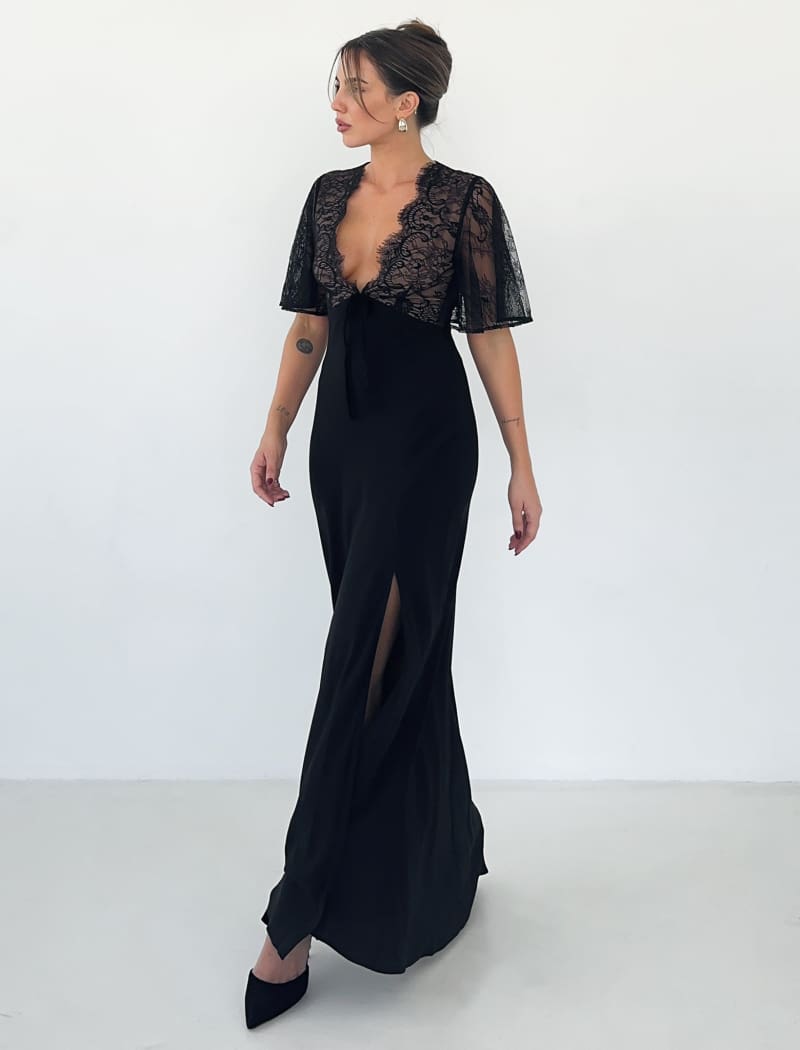 Verona Maxi Dress | Black - Maxi Dress