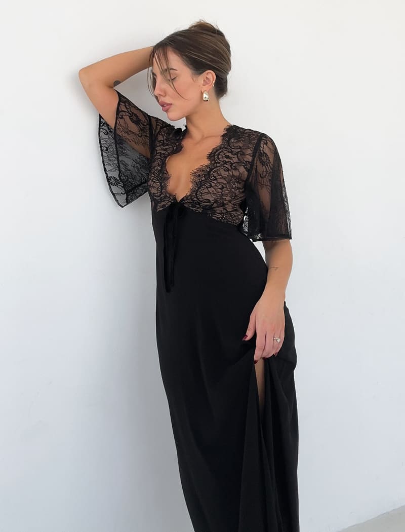 Verona Maxi Dress | Black - Maxi Dress