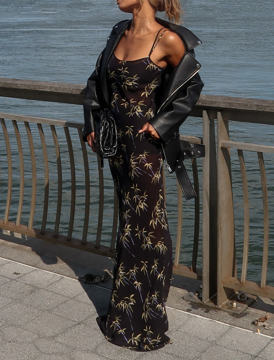 Vintage Slip Maxi Dress Offshore Rumored
