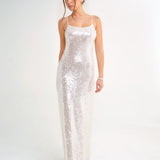 Vintage Slip Maxi Dress | Prosecco - Maxi Dress