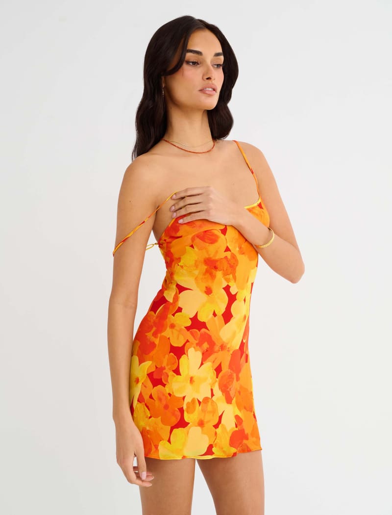 Vintage Slip Mini Dress | Heatwave - Mini Dress