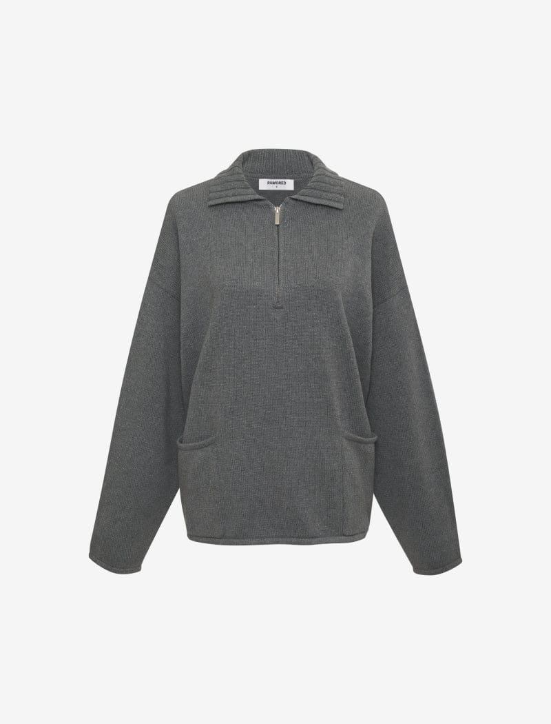 Weekender Quarterzip | Charcoal Heather - Jackets