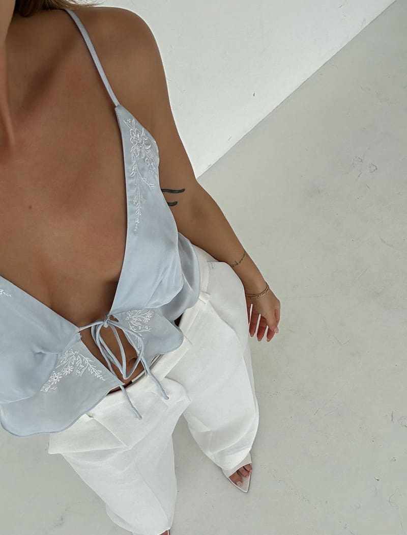 Wilder Top | Something Blue - Tops
