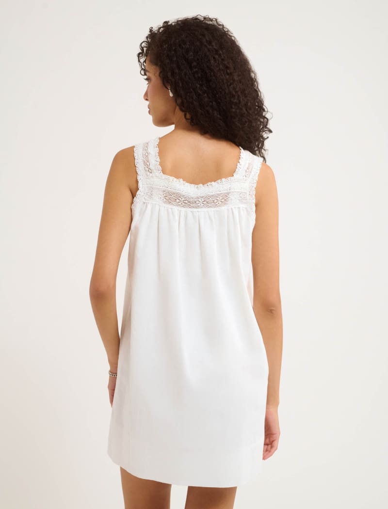 Willow Mini Dress | White - Mini Dress