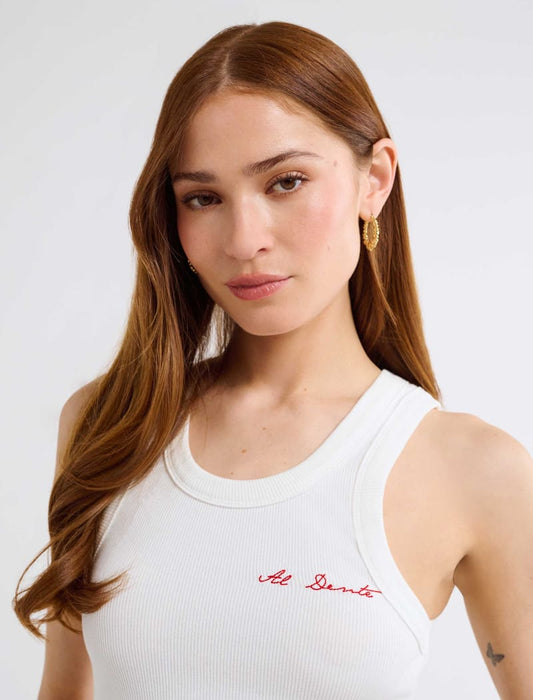 Yankee Tank | Al Dente White - Camis and Tanks
