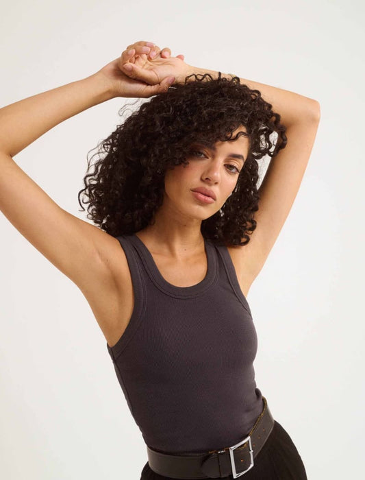 Yankee Tank | Washed Black - Tops