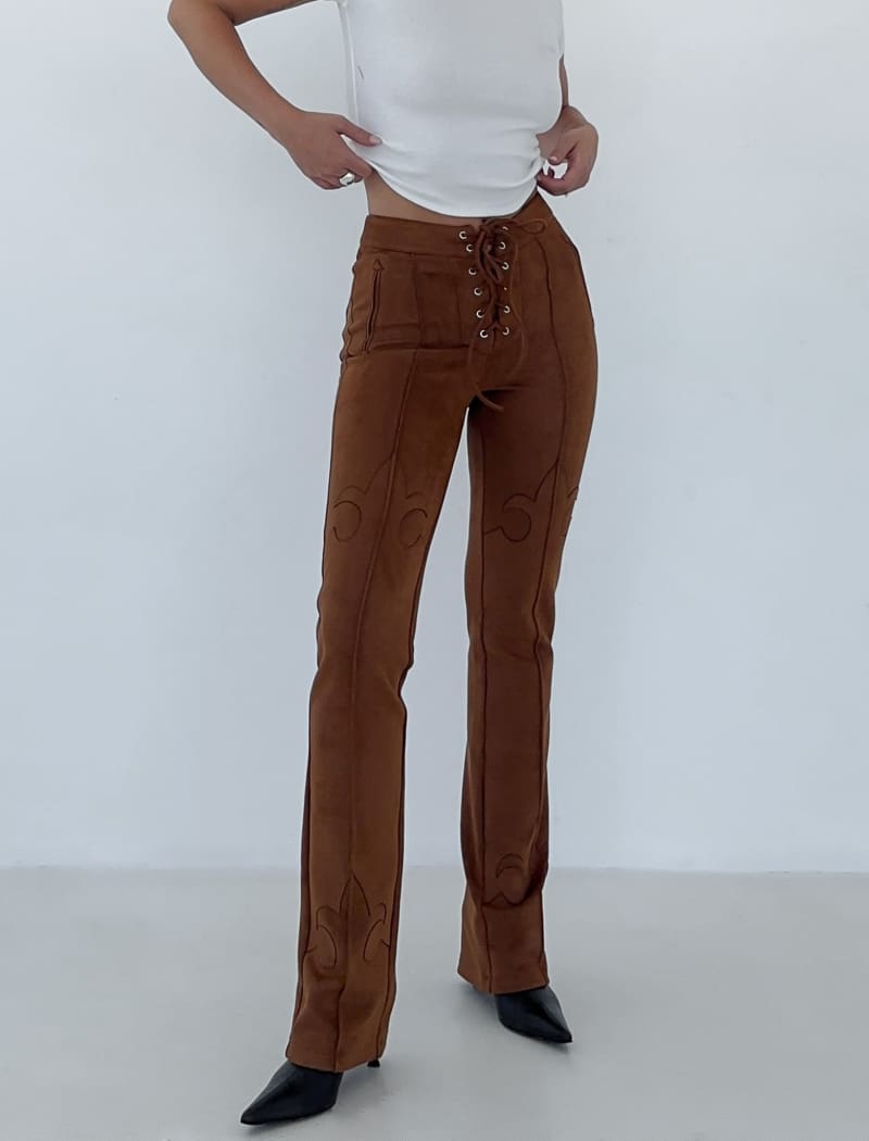 Yellowstone Pant | Saddle Suede - Pants