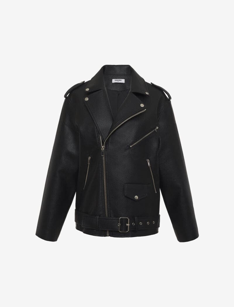 Zuko Moto Jacket | Black Leather - Jackets